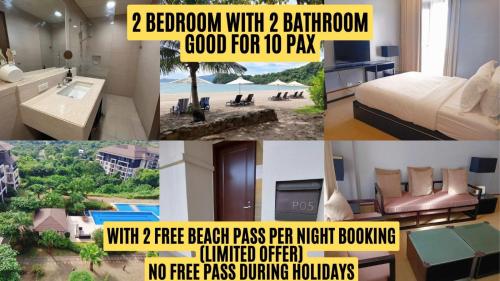 Sea Breeze Verandas at Anvaya Cove Penthouse Unit with Complete Sea View — 4-Star Luxury Hotel in Morong, Philippines