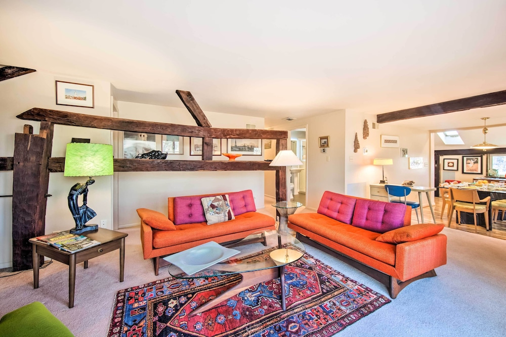 Creek Access & Deck: Runningwater Lancaster Gem — 4-Star Luxury Hotel in Lancaster, United States