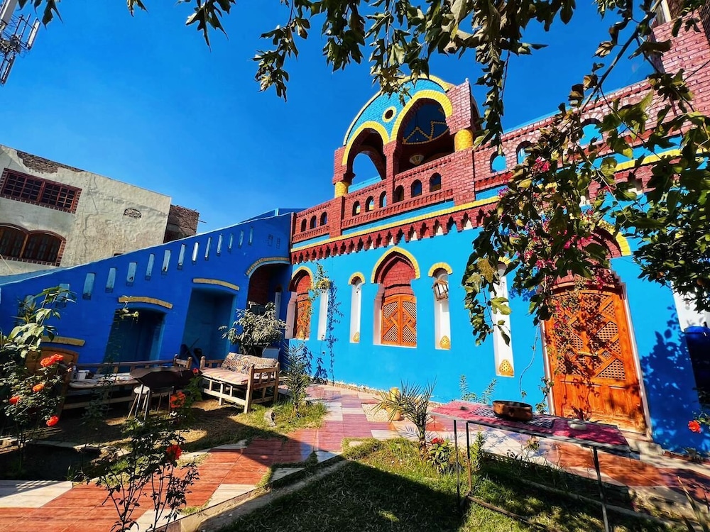 Green Palace Garden in Luxor, Egypt