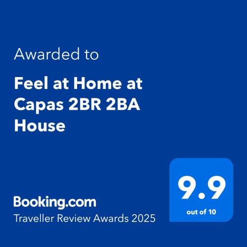 Feel at Home at Capas 2BR 2BA House — 4-Star Luxury Hotel in Capas, Philippines