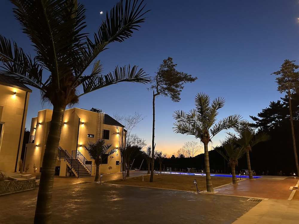 The on tourist hotel in Seosan, South Korea