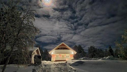 Tunturihuvila III in Enontekioe, Finland
