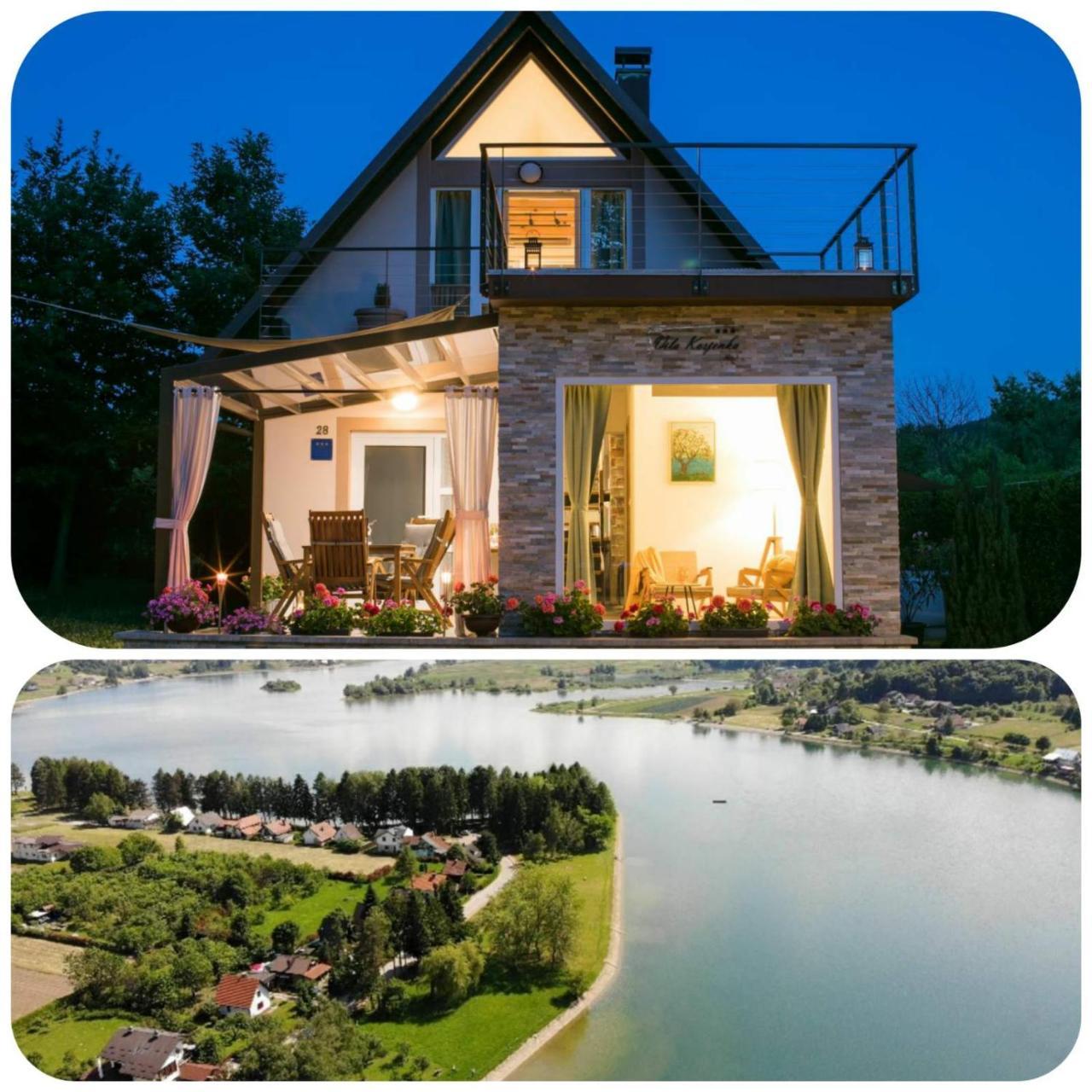 Vila Kosjenka on Lake Sabljaci — 4-Star Luxury Hotel in Ogulin, Croatia