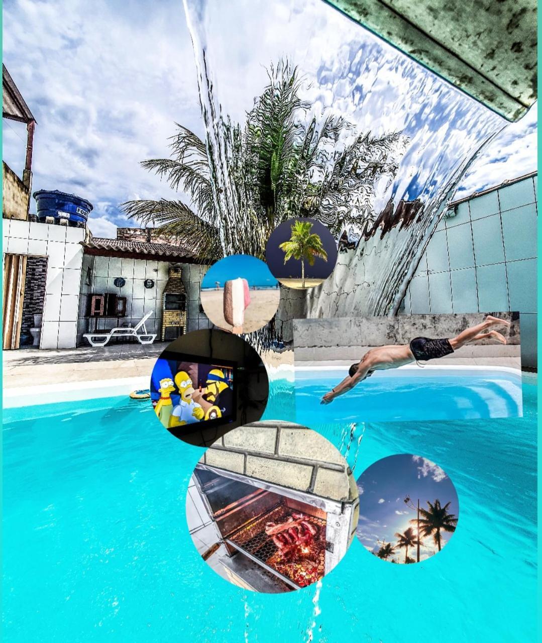 Casa Com Piscina Mongagua Disponivel Feriado Carnaval — 4-Star Luxury Hotel in Mongagua, Brasil