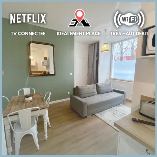 Reyloft Situe Au Cœur de Douai & Wifi Fibre in Douai, France
