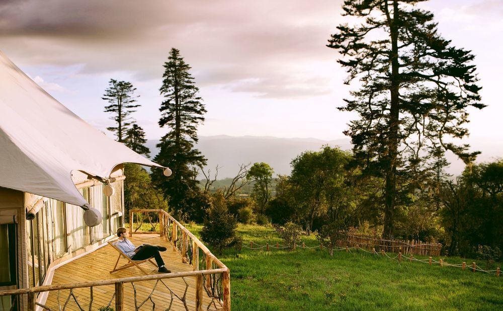 Vinetree Geladan Tented Resort in Shengping, People's Republic of China