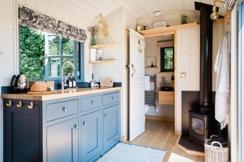 Boutique Cornish Shepherd’s Hut with Hot Tub — Launceston — photo 5