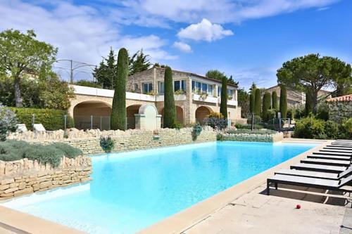 Bastidon Avec Piscine Gordes Luberon — Gordes