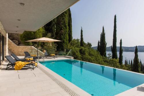 Brand New Contemporary Villa With Infinity Pool — 4-Star Luxury Hotel in Dubrovnik, Croatia