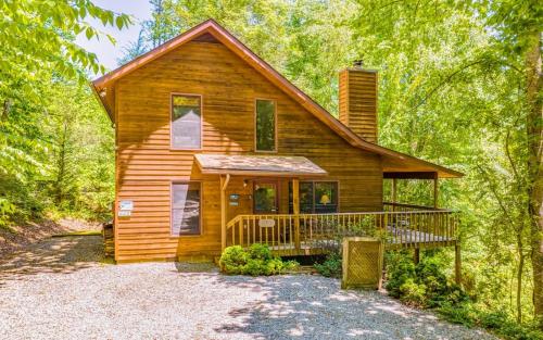 Between Here There Outdoor Hot Tub Wooded Views Games in Gatlinburg, United States