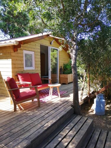 Les chalets de Palavesa in Porto-Vecchio, France