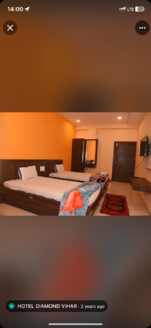 Hotel Diamond Vihar in Rajgir, India