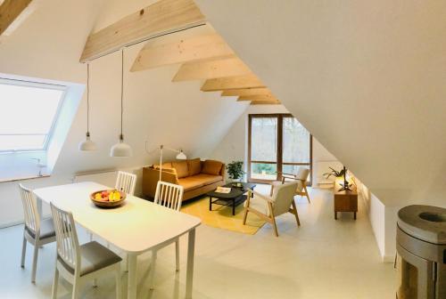 Moorblick Große Dachwohnung mit Kamin und Sauna — 4-Star Luxury Hotel in Leck, Germany
