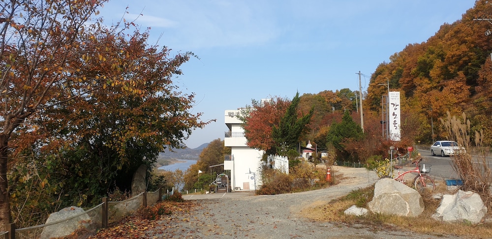 Andong River Sunset in Andong, South Korea