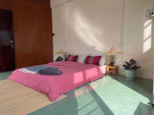 Baan KhaoSoi Private room in a rooftop hostel 4th floor