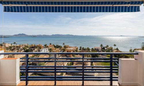 The Manga Beach Sea View Studio Sandy Beach 3 Mins Walking Fibre Wifi Airco — La Manga Del Mar Menor