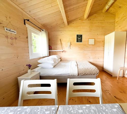 Domki Letniskowe drewniane Szënodo na Sosnowej in Ustka, Poland