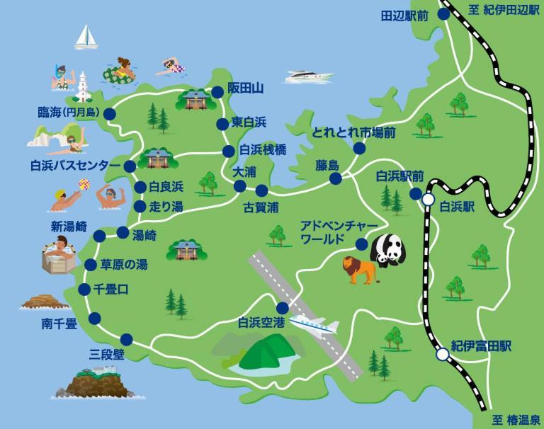 Shingetsuann Shirahama in Shirahamacho-Usazakiminami, Japan