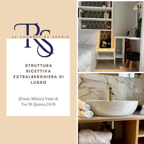 Ponte Milvio Suite & Parking la Chambre de Sophie — 4-Star Luxury Hotel in Rome, Italy