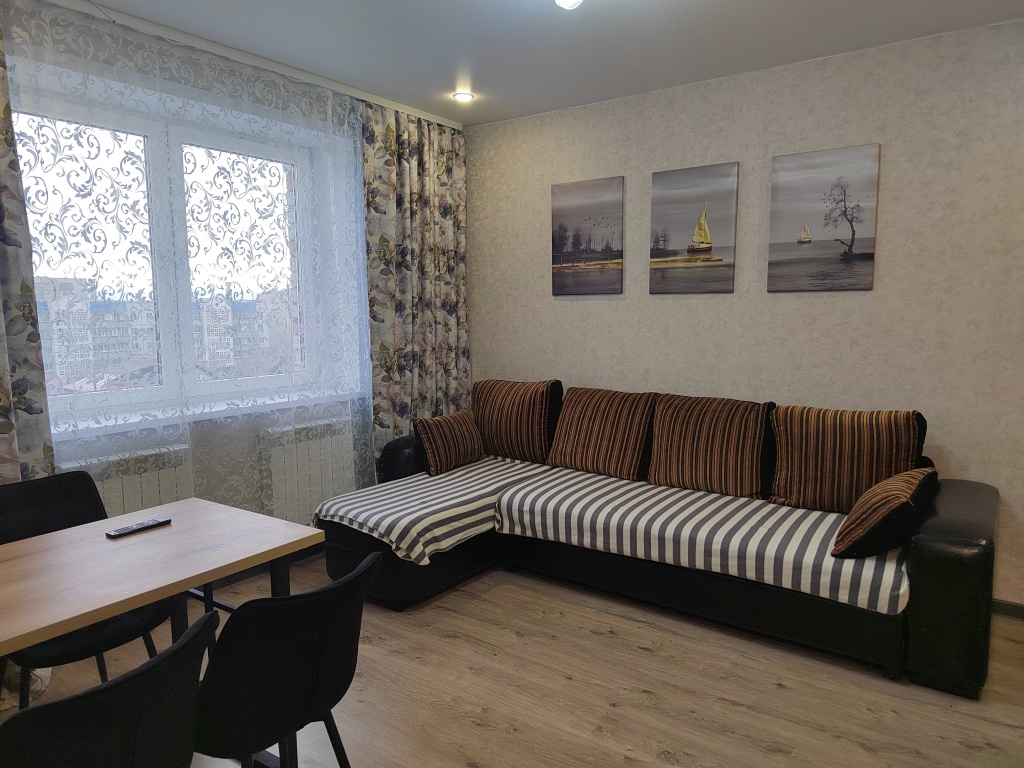 Studio apartments on Krasny Kommunarov street 1 in Chita, Russia