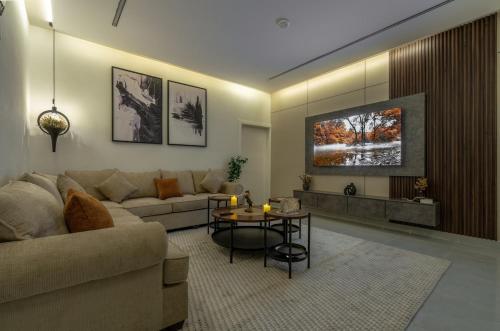 VIP hotel room and lounge in Al Aqeeq in Unknown City, Saudi Arabia