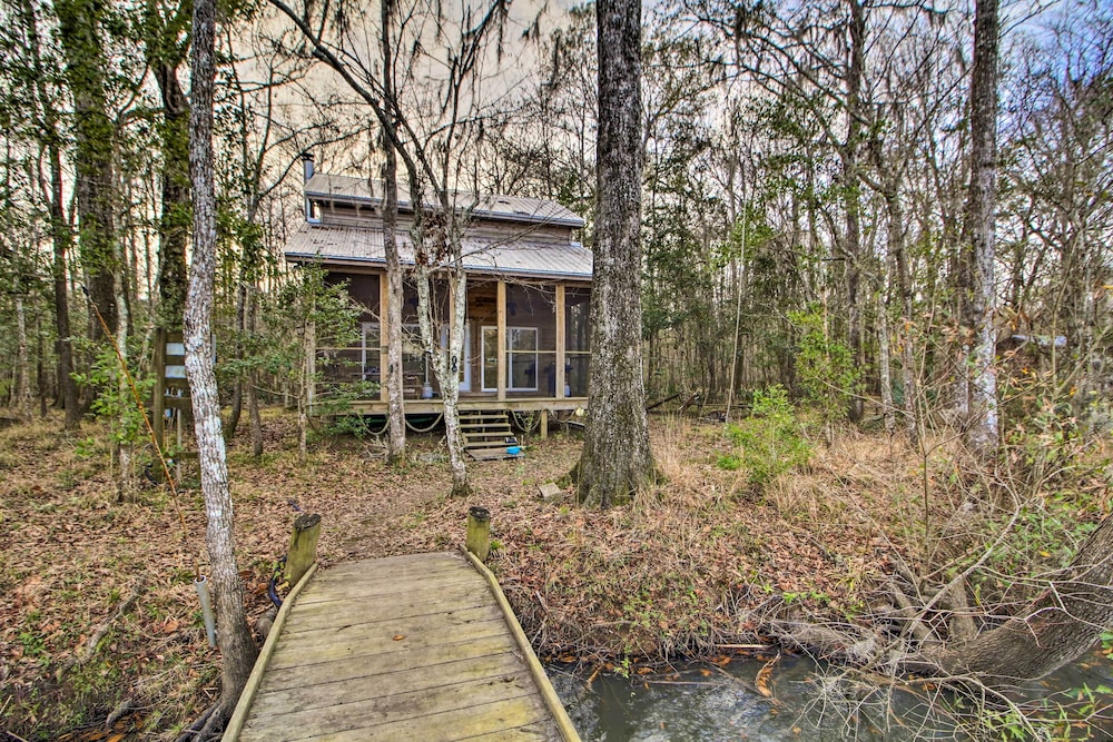 Secluded Santee River Island Retreat with Dock — Georgetown — photo 5