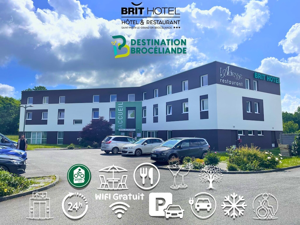 Brit Hotel Saint Méen le Grand en Brocéliande — hotel in Saint-Meen-Le-Grand