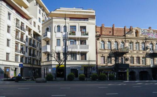 Hotel type room with mini kitchen and balcony on Melikishvili city center
