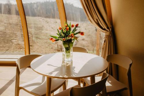 Glamp Zielone Skałki in Kluszkowce, Poland