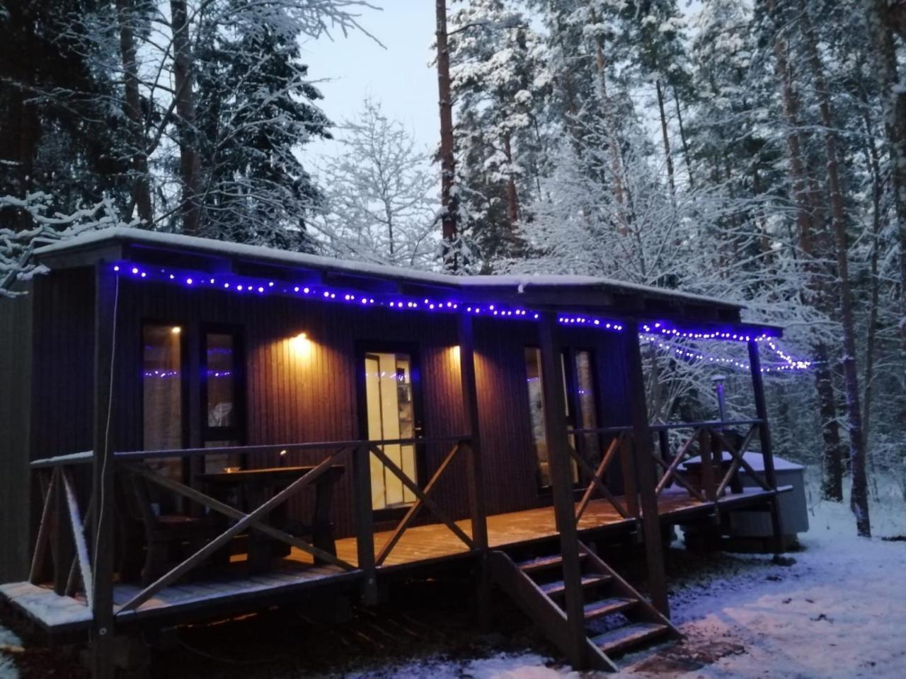 Meža māja in Unknown City, Latvia