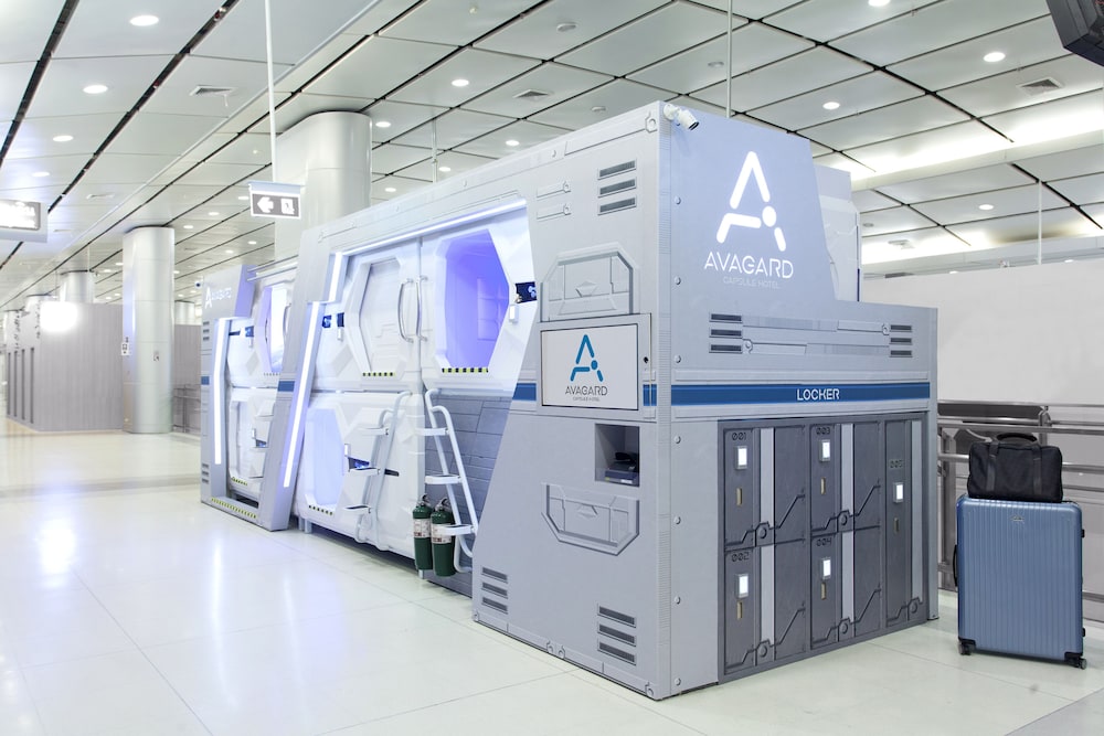 Avagard Capsule Hotel Suvarnabhumi Airport in Samut Prakan, Thailand