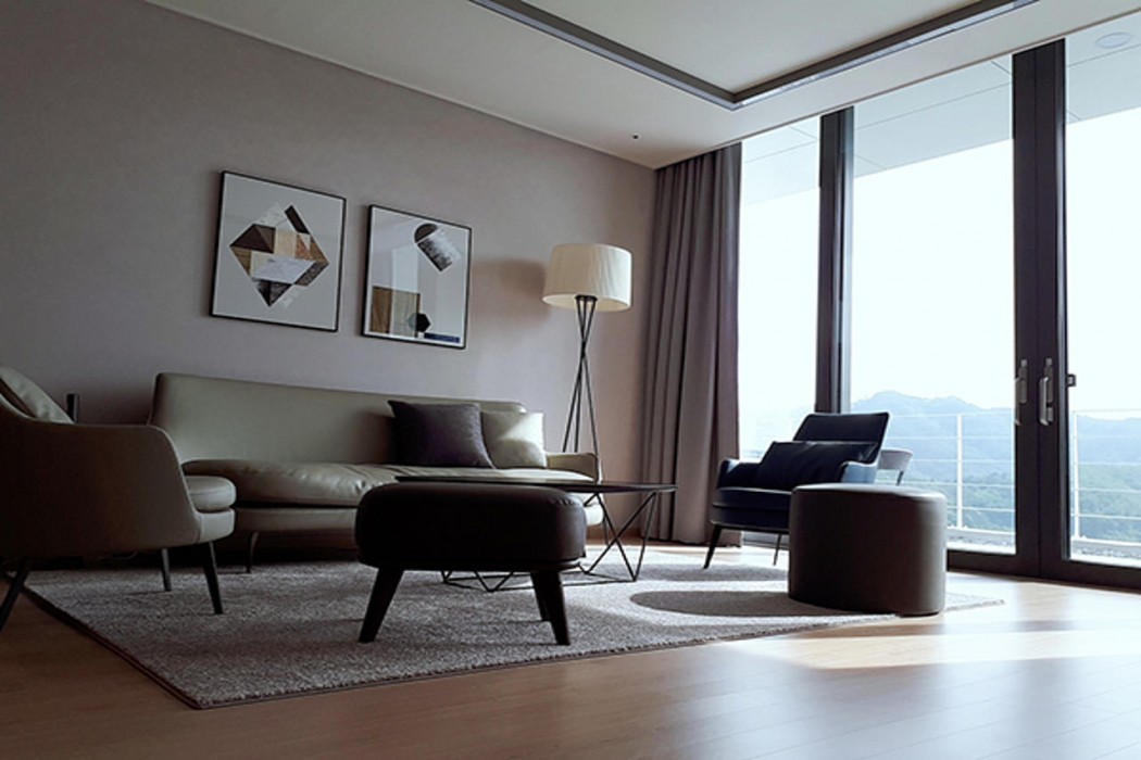 La Vie est Belle Golf and Resort Villa Dunes in Chuncheon, South Korea