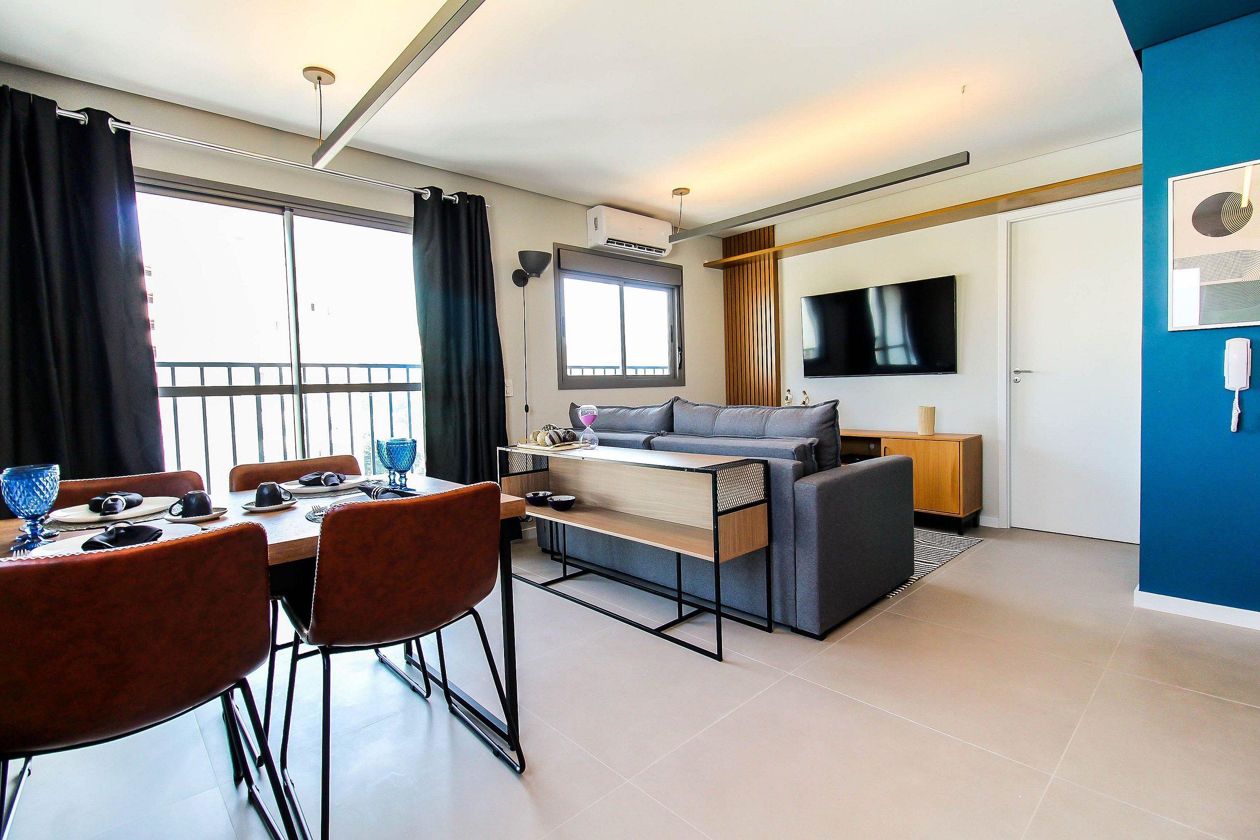 ZY1305 Apto design na bela vista próx. a Paulista — 4-Star Luxury Hotel in Sao Paulo, Brasil