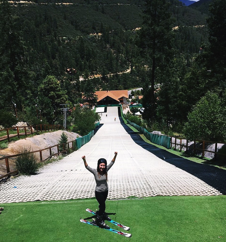 Skiing