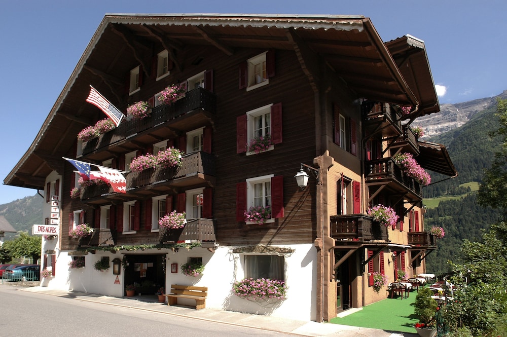 Htel des Alpes in Champery, Switzerland