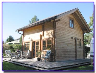 Ferienblockhaus - carbon neutral hotel in Mattsee