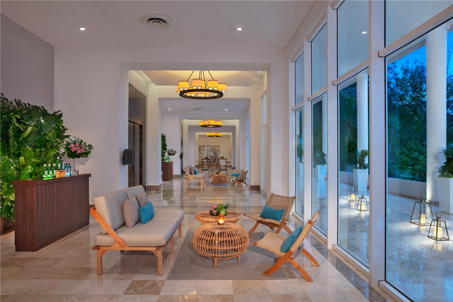 Lobby view