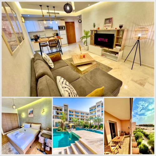 Pearl Garden Studio Cosy Lux Elegant Sunny Terrace Piscine — 4-Star Luxury Hotel in Marrakesh, Morocco
