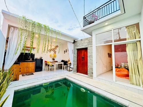 2BR private villa roof top sunset & vineyard view — 4-Star Luxury Hotel in Bali, Indonesia