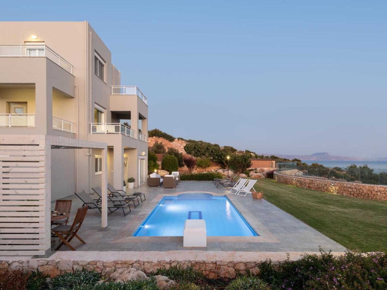Anemolia Seaview Villa Private Pool & Lush Garden By ThinkVilla — 4-Star Luxury Hotel in Gerani, Greece
