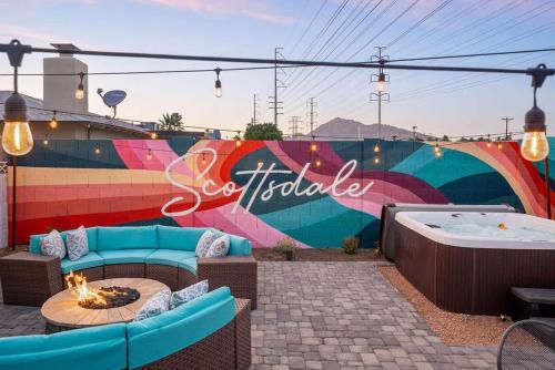 Pink Palms Bachelorette Dream Pool Spa BBQ in Scottsdale, United States