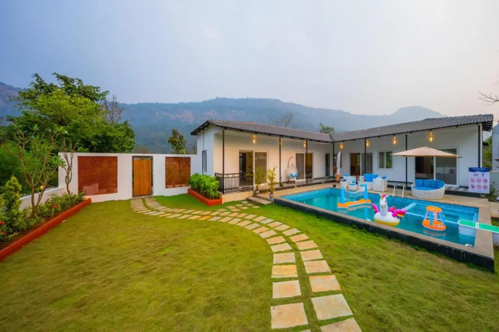 Saffronstays Turquoise Maison — 5-Star Luxury Hotel in Karjat, India