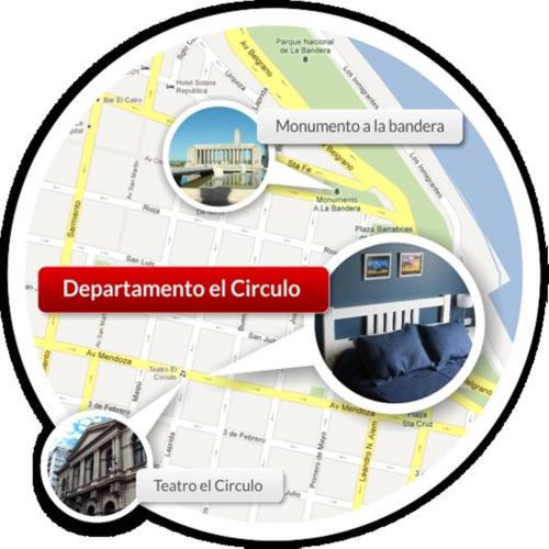 Apartamento El Circulo — 4-Star Luxury Hotel in Rosario, Argentina