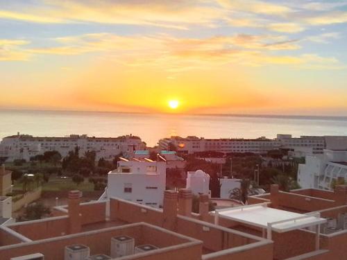 Seaview Lagenhet Med Stor Takterass in Mojacar, Spain