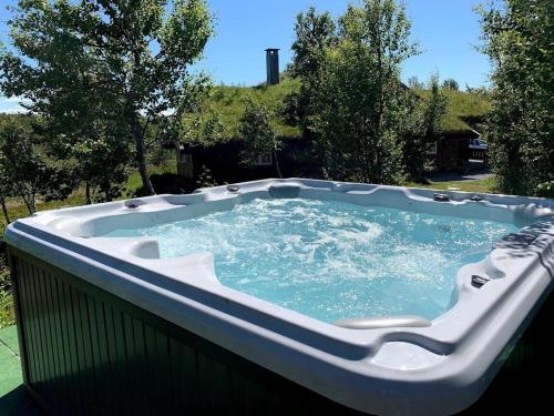 Bjørnebuhytten Geilo 13 sengeplasser med privat Jacuzzi og el bil lading in Geilo, Norway