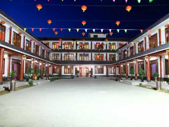 Shapotou Tongjia Yuanzi Folk Customs Village in Zhongwei, People's Republic of China