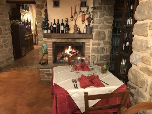 Osteria Belvedere in San Leo, Italy