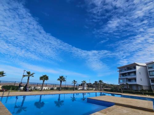 Sidi Rahal Blue View Beachfront wide seaview with pool — 4-Star Luxury Hotel in Sidi Rahhal, Morocco