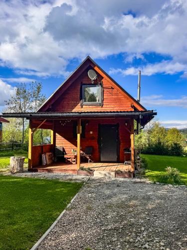 Chatka Biesczadersko in Lutowiska, Poland