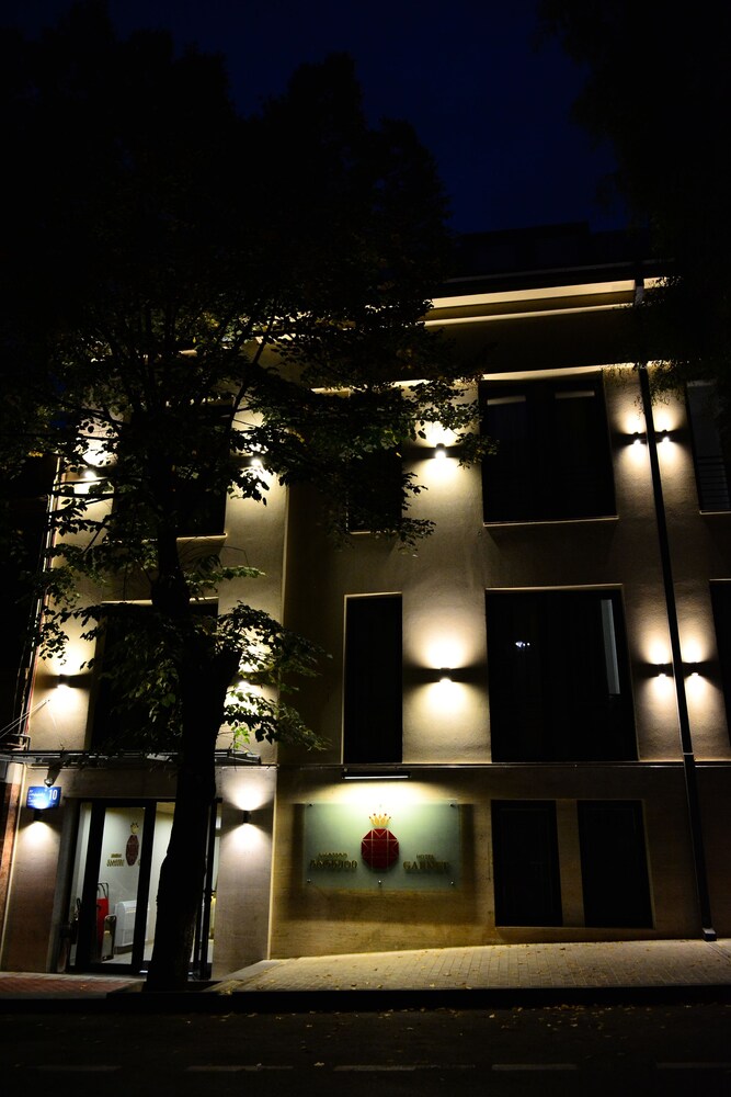 Hotel Front - Evening/Night